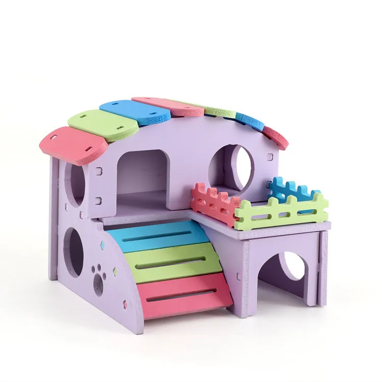 Wooden Hamster Nest Sleeping House Home Luxury Cage Pet DIY Hideout Hut Toy Small Animal Supplies Hamster Hideout 
Wooden Hamster Nest Sleeping House Home Luxury Cage Pet DIY Hideout Hut Toy Small Animal Supplies Hamster Hideout