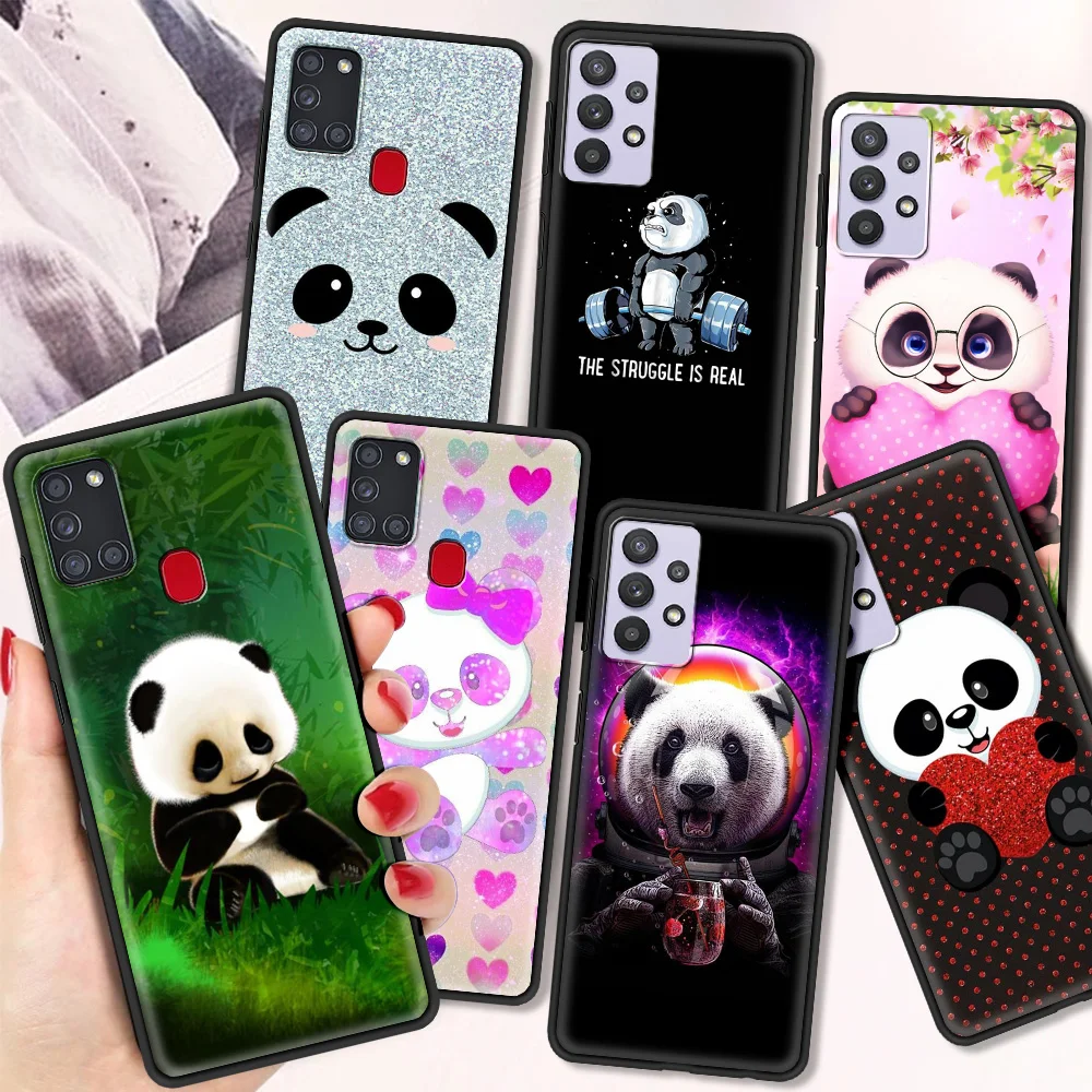 Cute Panda Silicone TPU Cover for Samsung Galaxy A12 A21S A51 A71 A32 5G A21 A31 A41 Phone Case Luxury Coque Shell
Cute Panda Silicone TPU Cover for Samsung Galaxy A12 A21S A51 A71 A32 5G A21 A31 A41 Phone Case Luxury Coque Shell