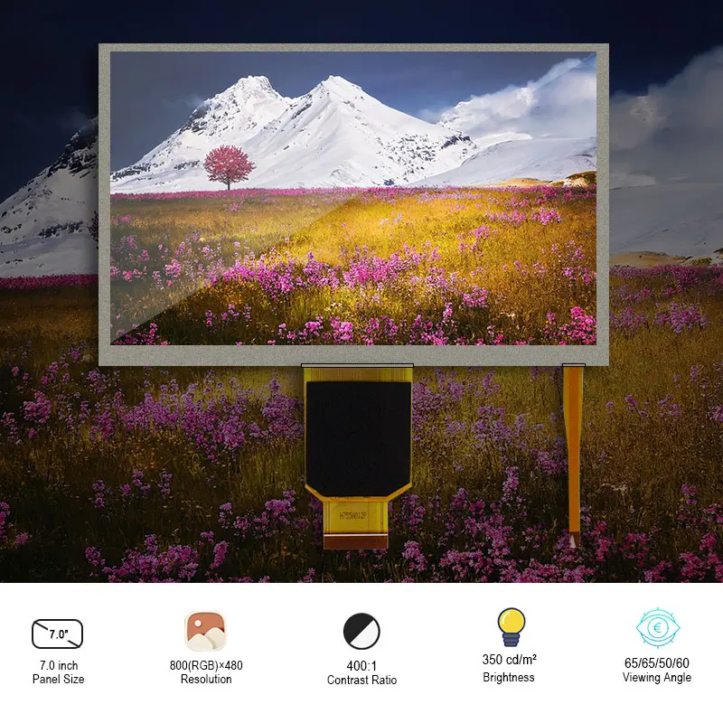 Оригинальный 7-дюймовый сенсорный ЖК-дисплей SAMSUNG LMS700KF05 с разрешением TFT, параллельный SRGB, 40-контактный FPC LCM 800*480
Оригинальный 7-дюймовый сенсорный ЖК-дисплей SAMSUNG LMS700KF05 с разрешением TFT, параллельный SRGB, 40-контактный FPC LCM 800*480