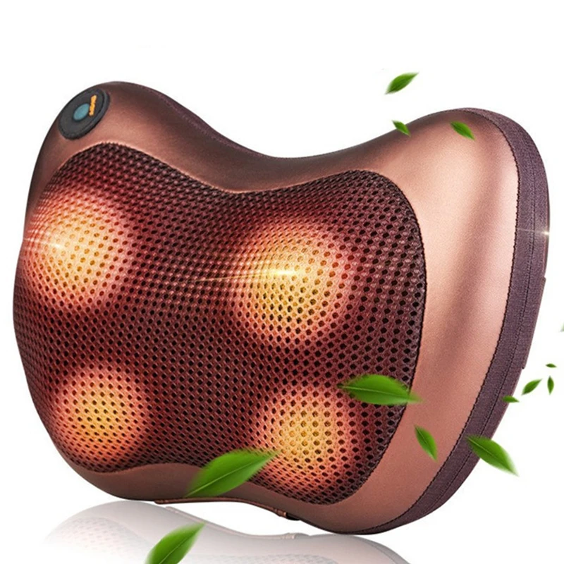 Relaxation Massage Pillow Electric Shoulder Back head massage Heating Kneading Infrared therapy pillow shiatsu Neck Massager
Relaxation Massage Pillow Electric Shoulder Back head massage Heating Kneading Infrared therapy pillow shiatsu Neck Massager