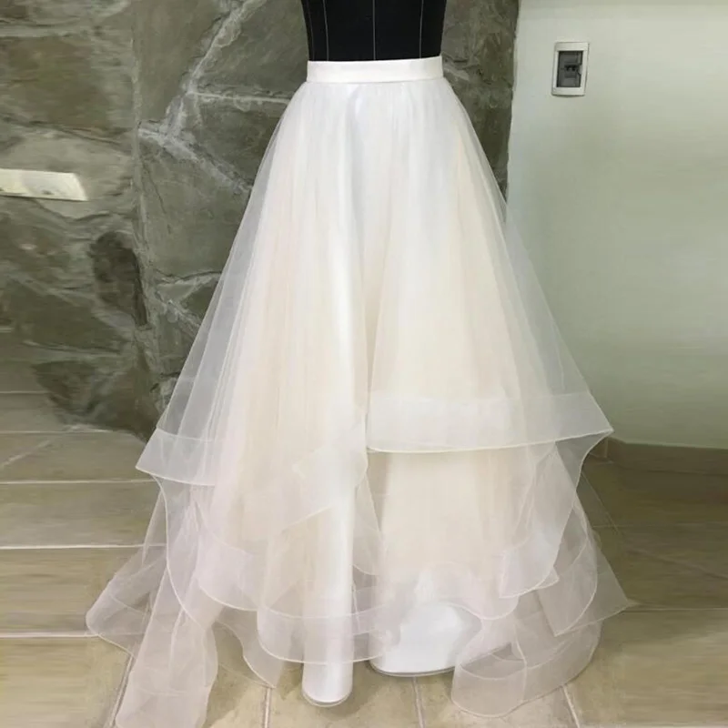 High End Puffy Ruffle Tulle White Zipper Waist Skirt For Women To Formal Party Custom Made Fashion 2020 New Long Skirts
High End Puffy Ruffle Tulle White Zipper Waist Skirt For Women To Formal Party Custom Made Fashion 2020 New Long Skirts