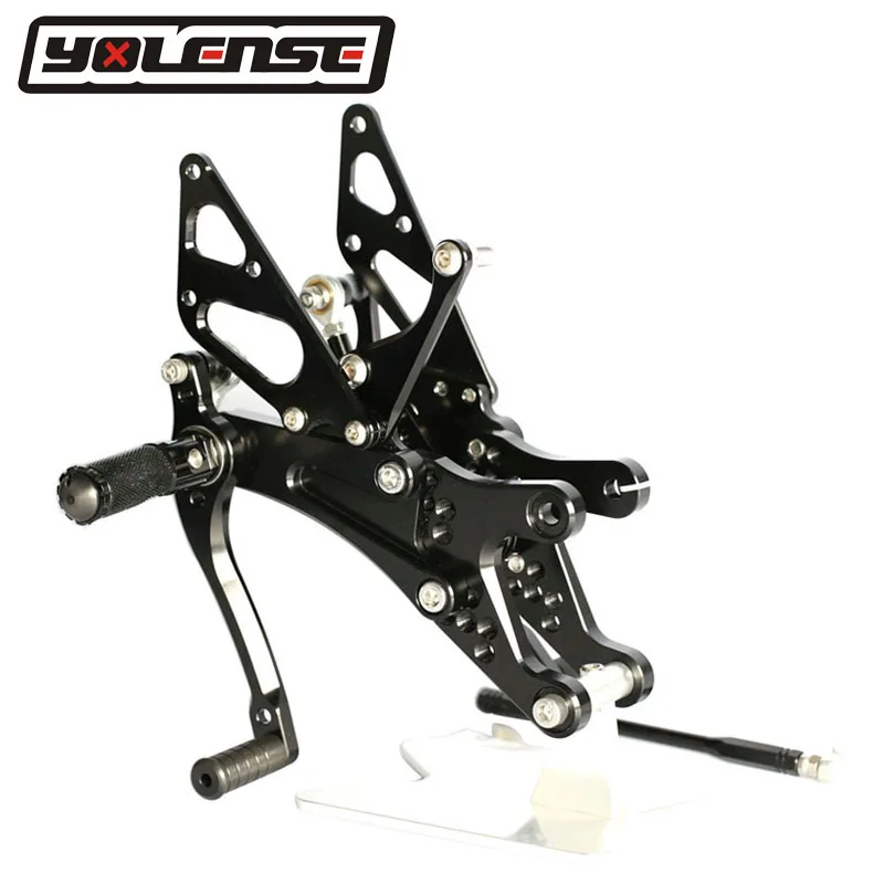 CNC Aluminum Motorcycle Adjustable Rearsets Rear Sets Foot Pegs For Yamaha YZF R1 YZFR1 YZF-R1 2004 2005 2006
CNC Aluminum Motorcycle Adjustable Rearsets Rear Sets Foot Pegs For Yamaha YZF R1 YZFR1 YZF-R1 2004 2005 2006