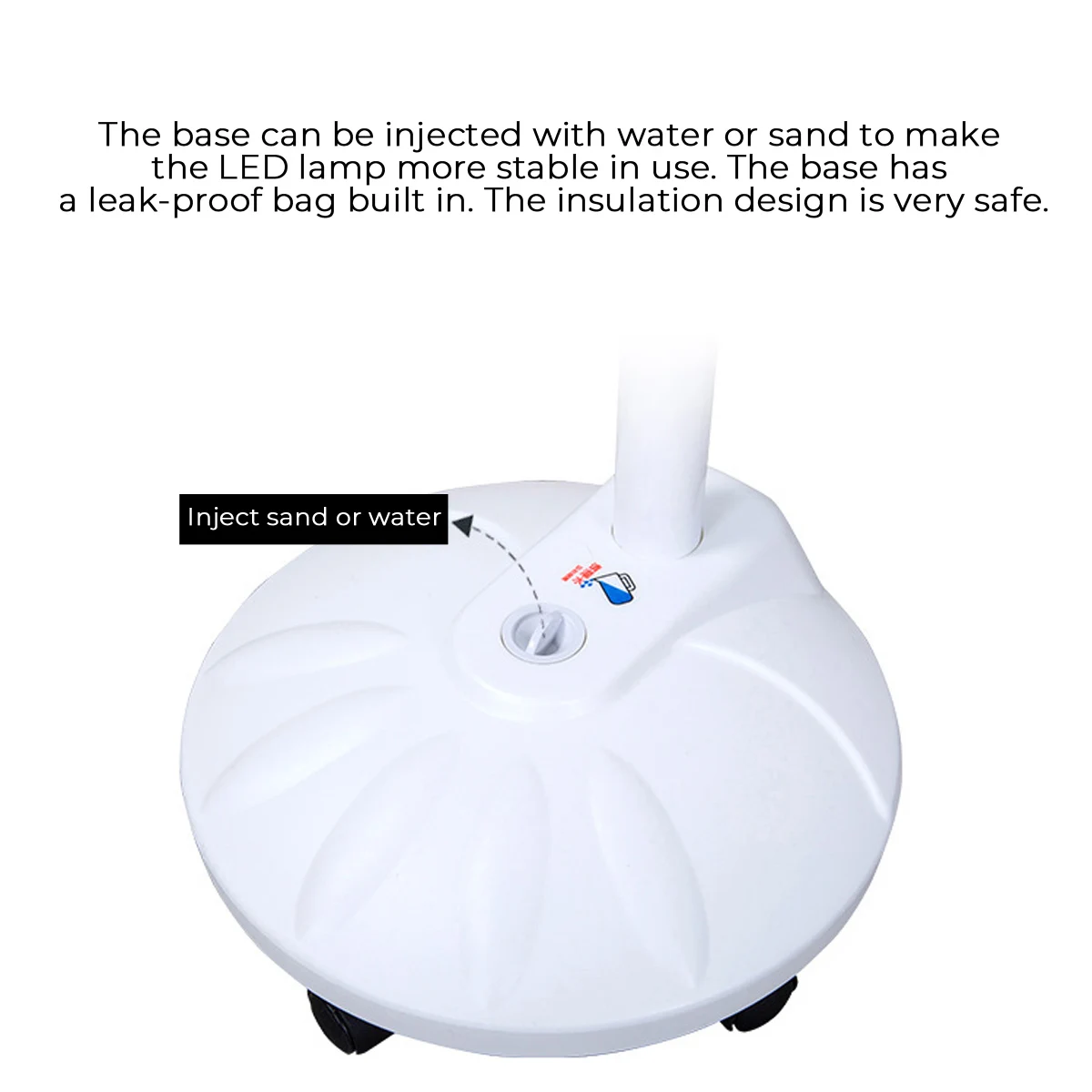 Beauty Salon Makeup Lamp LED Cold Magnifying Glass Tattoo Manicure EYE Shadowless Floor | Освещение