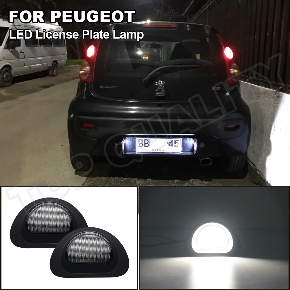 

Номерной знак лампа для Citroen C1 2005-2013 Peugeot 107 2005-2014 OEM #6340E2 авто светодиодный номерной знак светильник авто-Стайлинг