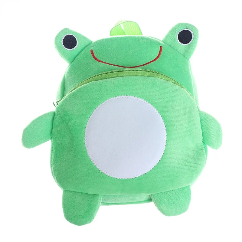 New Mini Cartoon Frog Schoolbag Baby Cute Children's Children Plush Birthday Christmas Gift | Багаж и сумки