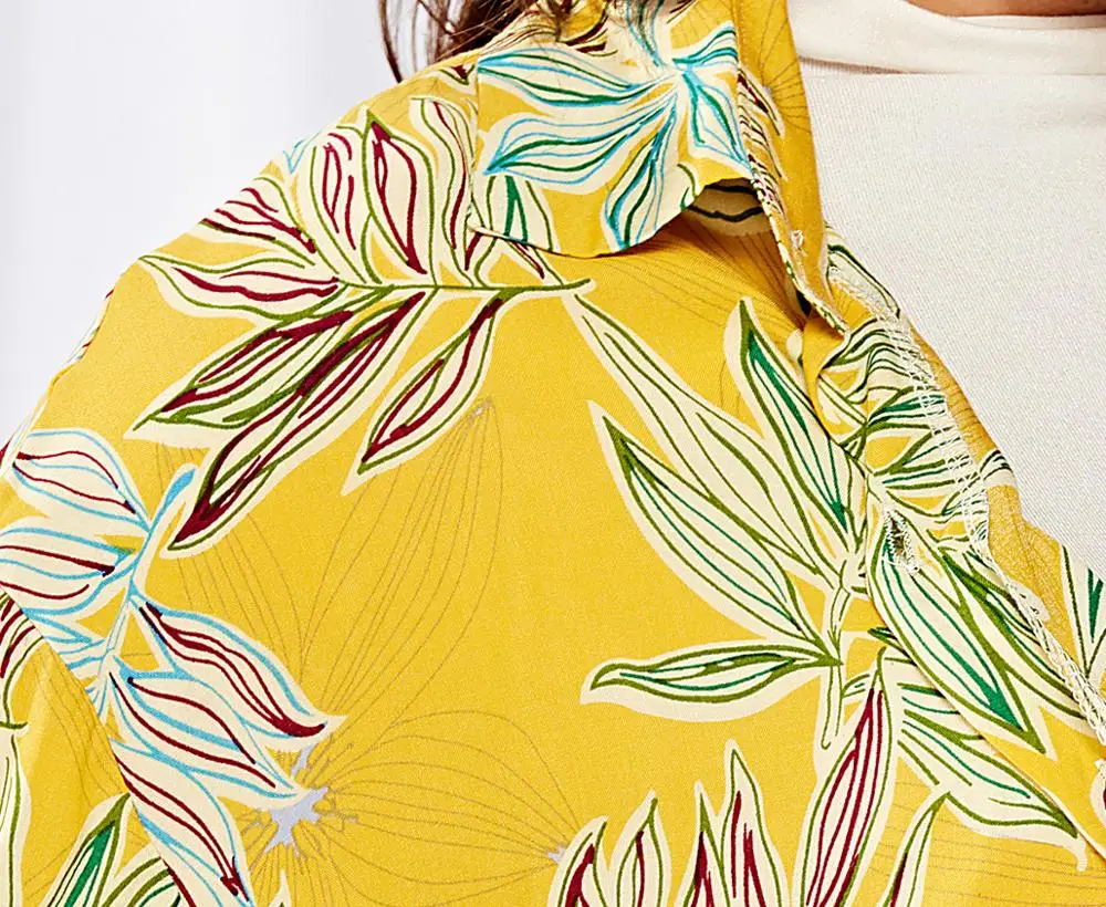 women autumn long sleeve printed blouse single breasted Elegant lapel Collar office ladies Tops bohemian streetwear VKTS1156
women autumn long sleeve printed blouse single breasted Elegant lapel Collar office ladies Tops bohemian streetwear VKTS1156