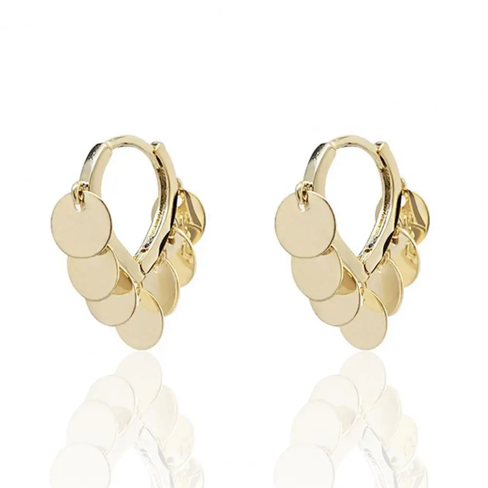 Fashion Women Earrings Tiny Circle Design Trendy Punk Alloy Golden Simple Exquisite Hoop Earrings for Wedding
Fashion Women Earrings Tiny Circle Design Trendy Punk Alloy Golden Simple Exquisite Hoop Earrings for Wedding
