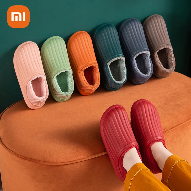 Нескользящие зимние хлопковые тапочки Xiaomi Mijia, теплые домашние тапочки для мужчин и женщин, дамские комнатные тапочки, тапочки для пар
Нескользящие зимние хлопковые тапочки Xiaomi Mijia, теплые домашние тапочки для мужчин и женщин, дамские комнатные тапочки, тапочки для пар
