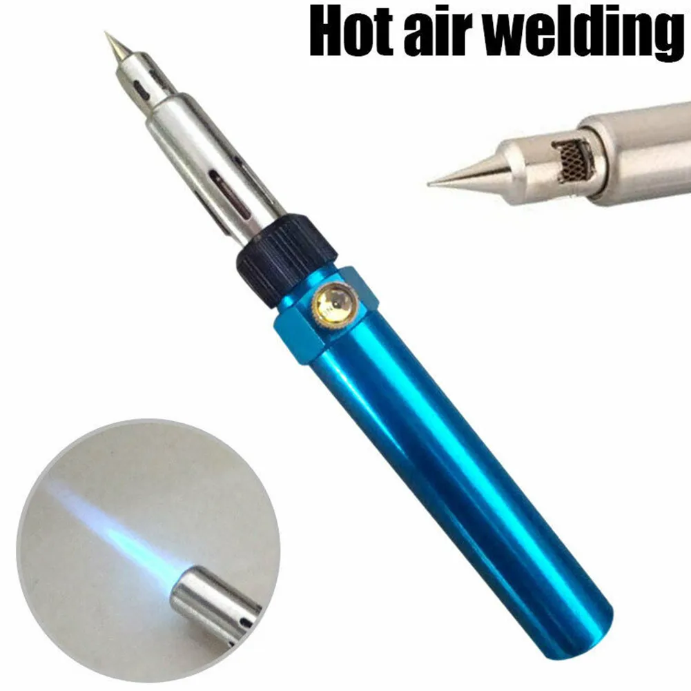 Adjustable Temperature Gas Soldering Iron Cordless Welding Pen Burner Butane Blow Torch Solder Iron Hot Air Gun
Adjustable Temperature Gas Soldering Iron Cordless Welding Pen Burner Butane Blow Torch Solder Iron Hot Air Gun
