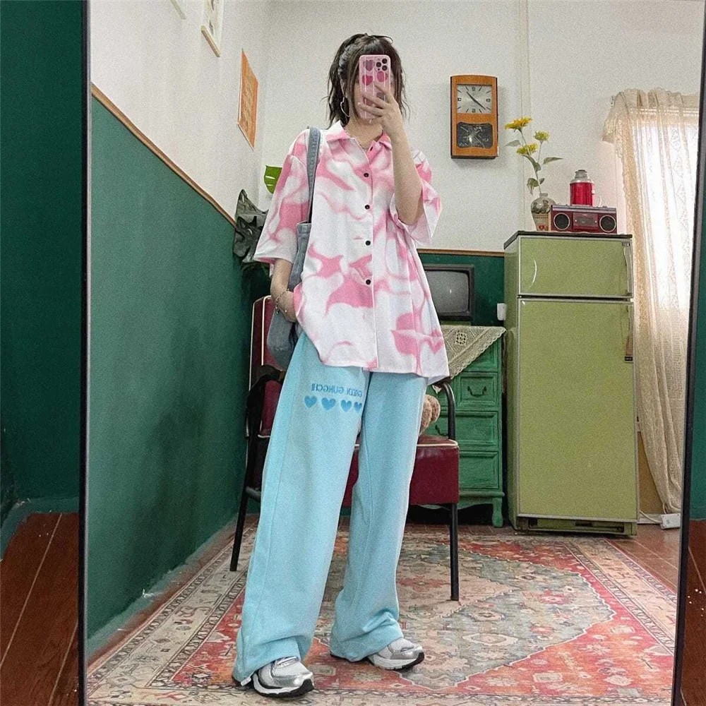 DAILOU Summer Loose Casual Pants 2021 Women Pantalones Femme Jogger Trousers Plus Size Women Straight Wide Legs Long Pants
DAILOU Summer Loose Casual Pants 2021 Women Pantalones Femme Jogger Trousers Plus Size Women Straight Wide Legs Long Pants