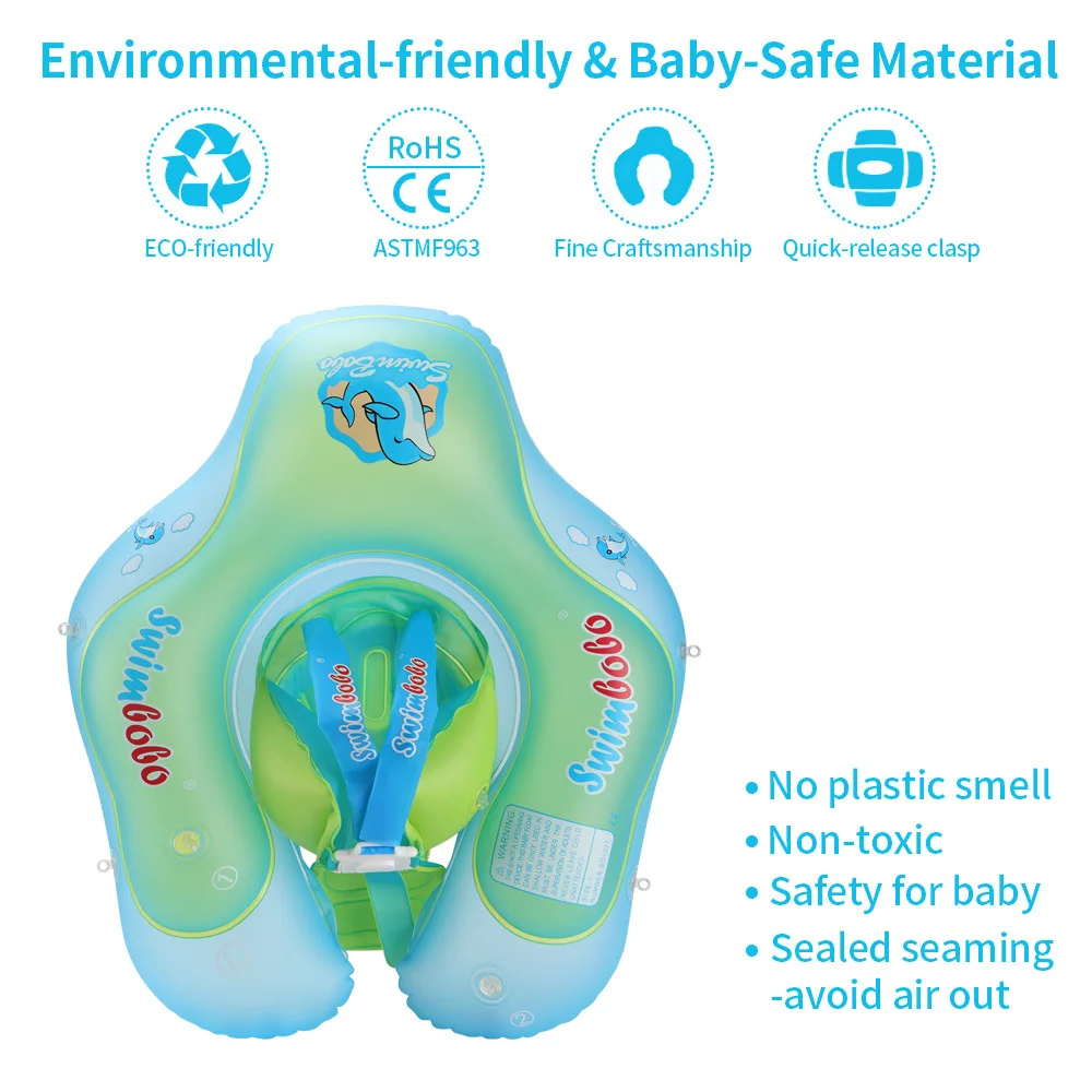 Summer New Baby Swimming Ring Child Underarm Neck Ring Child Sitting Ring Sunscreen Sunshade Inflatable Thickened Lying Ring
Summer New Baby Swimming Ring Child Underarm Neck Ring Child Sitting Ring Sunscreen Sunshade Inflatable Thickened Lying Ring