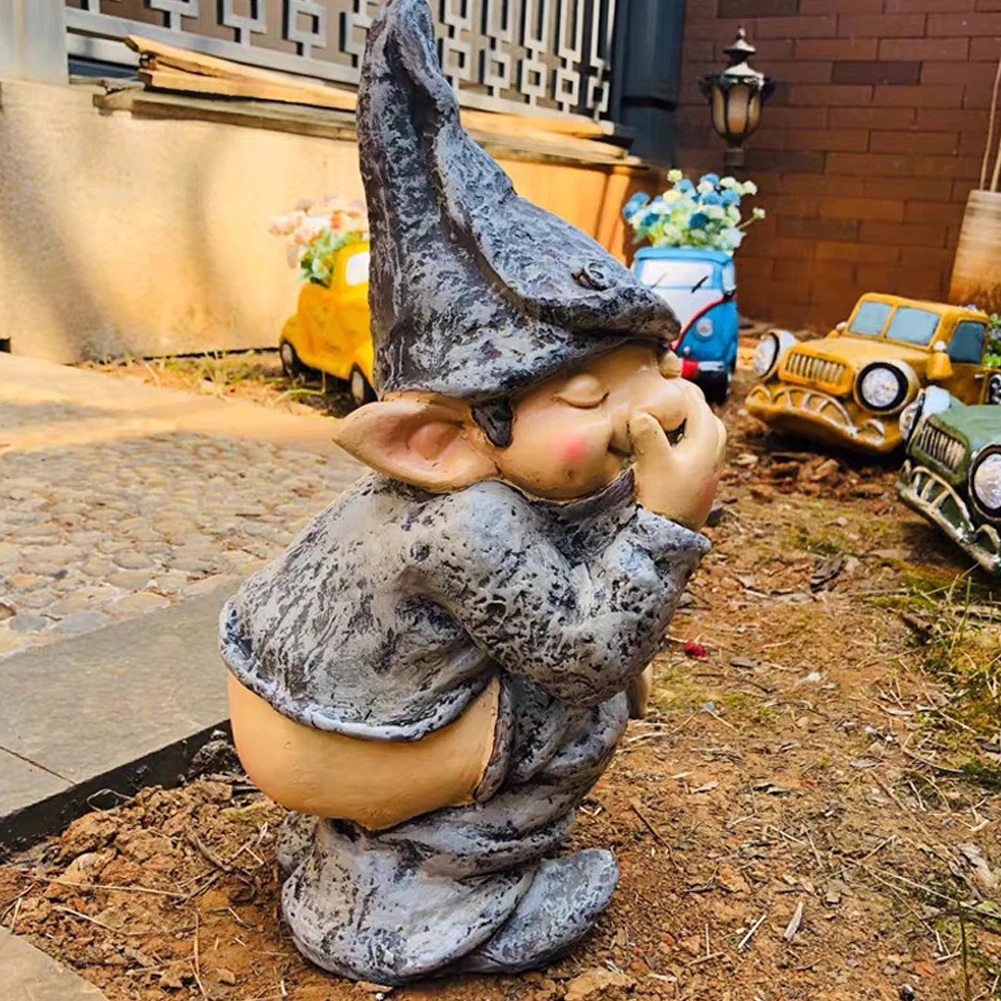 Garden Dwarf Defecate Statue Pull Smelly Resin Crafts Naughty Gnomes Resin Figurines Outdoor Garden Yard Patio Home Decoration
Garden Dwarf Defecate Statue Pull Smelly Resin Crafts Naughty Gnomes Resin Figurines Outdoor Garden Yard Patio Home Decoration