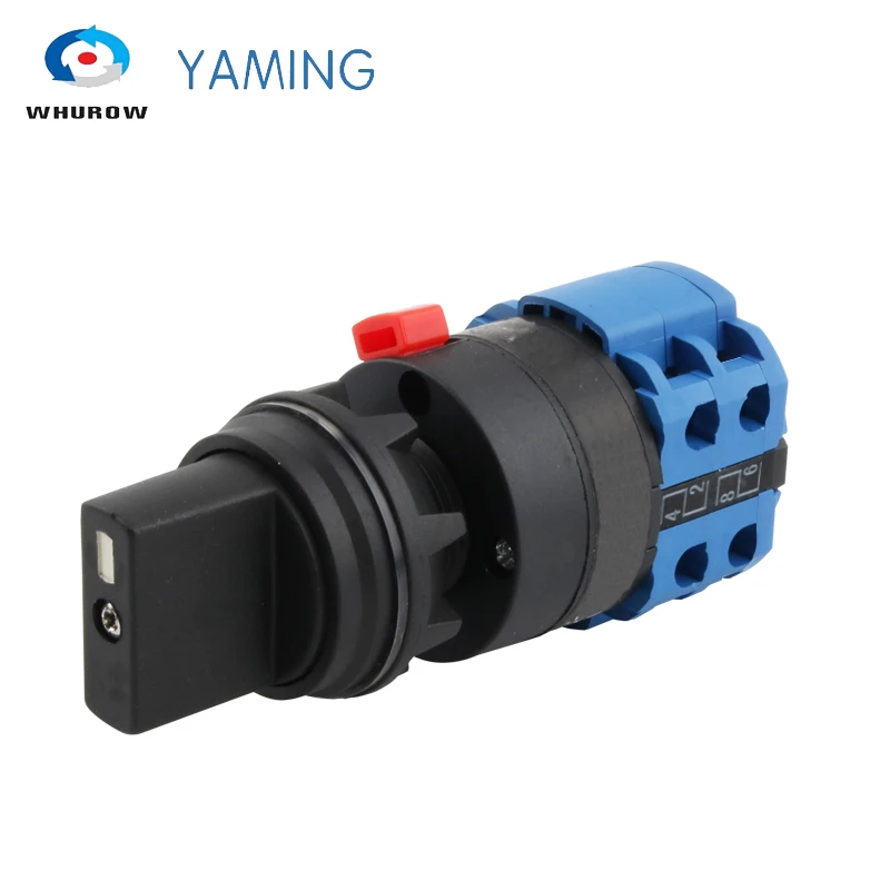 LW26-20/2 Universal 3 Positions 2 Poles Single-hole Installation Double Power Forward And Reverse Rotary Cam Switch
LW26-20/2 Universal 3 Positions 2 Poles Single-hole Installation Double Power Forward And Reverse Rotary Cam Switch
