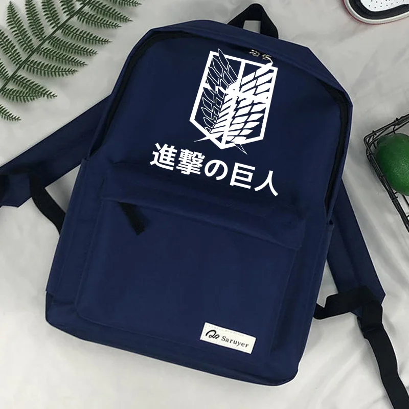 Attack on Titan Shingeki No Kyojin backpack bolsas mochilas laptop anime travel school plecaki sac femme backpack
Attack on Titan Shingeki No Kyojin backpack bolsas mochilas laptop anime travel school plecaki sac femme backpack