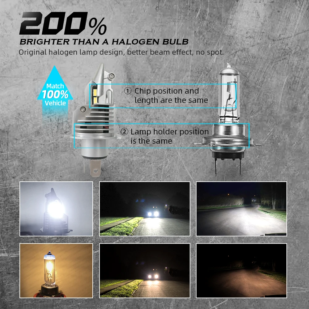 2 PCS/Lot ECAHAYAKU Super Brightness MINI size Car Led Headlight Bulbs H1 H4 H3 H7 H11 9005 HB3 9006 HB4 30W LED Fog Lamp Bulbs
2 PCS/Lot ECAHAYAKU Super Brightness MINI size Car Led Headlight Bulbs H1 H4 H3 H7 H11 9005 HB3 9006 HB4 30W LED Fog Lamp Bulbs