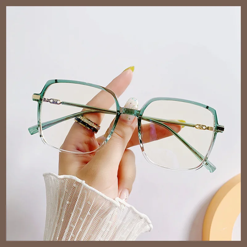 Women Trends Office Anti Blue Light Transparent Gaming Glasses Gradient Computer Big Square Blue Blocking
Women Trends Office Anti Blue Light Transparent Gaming Glasses Gradient Computer Big Square Blue Blocking
