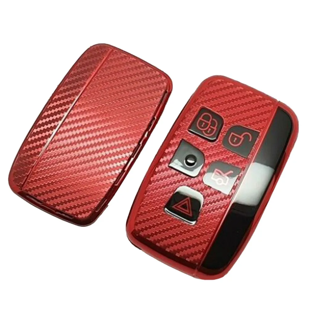 Red Carbon Fiber Remote Key Fob Cover For Land Rover Range Rover Jaguar Easy Clean Interior Accessories
Red Carbon Fiber Remote Key Fob Cover For Land Rover Range Rover Jaguar Easy Clean Interior Accessories