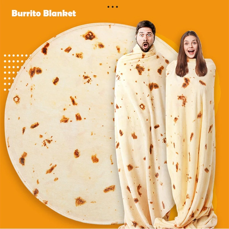 2022 Mexico Burrito Blanket Round Shape Quilt for Lunch Break in Office Nordic Style Blanket Flannel Fabric Blanket Mat
2022 Mexico Burrito Blanket Round Shape Quilt for Lunch Break in Office Nordic Style Blanket Flannel Fabric Blanket Mat