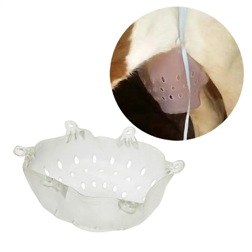 Calf weaning Device Cow Breast Cap Cow Weaning Durable Silica gel Calf Weaner Farm Animal Feeding & Watering Supplies 1Pc
Calf weaning Device Cow Breast Cap Cow Weaning Durable Silica gel Calf Weaner Farm Animal Feeding & Watering Supplies 1Pc