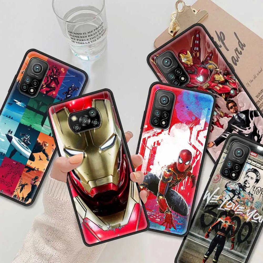 Marvel Iron Spider Man Case For Xiaomi POCO X3 NFC X3 M3 Pro X3 F3 GT F1 Capa for Mi 11T 10T Pro 9T 11 Note 10 Lite Civi Cases
Marvel Iron Spider Man Case For Xiaomi POCO X3 NFC X3 M3 Pro X3 F3 GT F1 Capa for Mi 11T 10T Pro 9T 11 Note 10 Lite Civi Cases