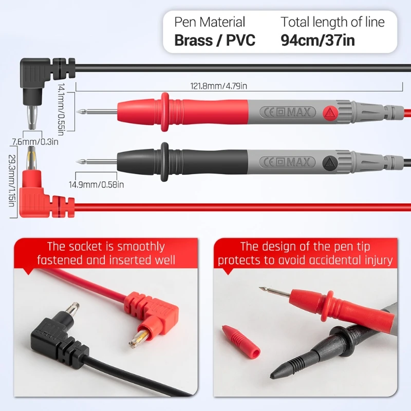 11XB True-RMS Auto-Ranging Digital Multimeter with Amp Volt Ohm Capacitance Continuity Temperature Frequency Diode Tests
11XB True-RMS Auto-Ranging Digital Multimeter with Amp Volt Ohm Capacitance Continuity Temperature Frequency Diode Tests