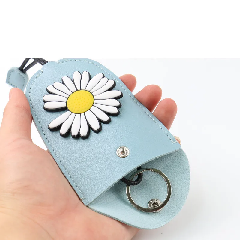 Cartoon Daisy Flowers Pull Type Key Bag PU Leather Key Wallets Housekeepers Car Key Holder Case New Leather Keychain Pouch
Cartoon Daisy Flowers Pull Type Key Bag PU Leather Key Wallets Housekeepers Car Key Holder Case New Leather Keychain Pouch