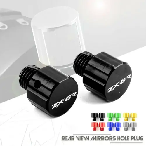 M10 Motorcycle Mirror Hole CNC Aluminum Blanking Plugs Screws with Anodic Oxidation for KAWASAKI NINJA ZX6R 636 ZX-6R RR
M10 Motorcycle Mirror Hole CNC Aluminum Blanking Plugs Screws with Anodic Oxidation for KAWASAKI NINJA ZX6R 636 ZX-6R RR