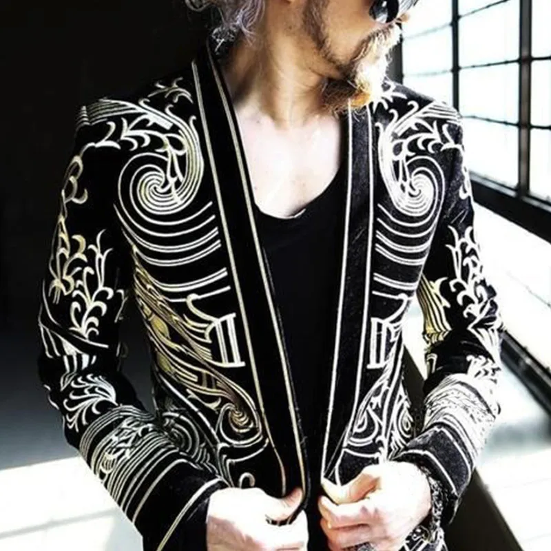 Мужские куртки, новинка 2021, модная мужская куртка с воротником и принтом, осенняя верхняя одежда и пальто, трендовая облегающая куртка с дли...
Мужские куртки, новинка 2021, модная мужская куртка с воротником и принтом, осенняя верхняя одежда и пальто, трендовая облегающая куртка с дли...