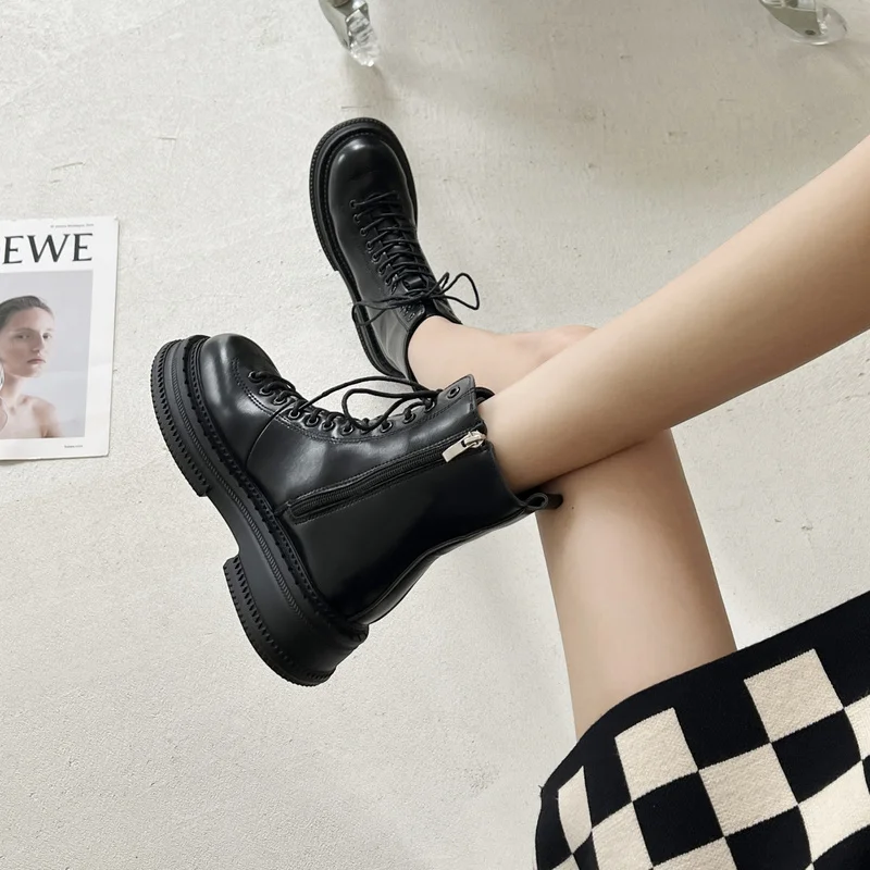 2021 Autumn New Women's Nude Boots Mixed Color Round Head Square Heel Fashion Zipper Outdoor Non-slip Comfortable Casual Boots
2021 Autumn New Women's Nude Boots Mixed Color Round Head Square Heel Fashion Zipper Outdoor Non-slip Comfortable Casual Boots