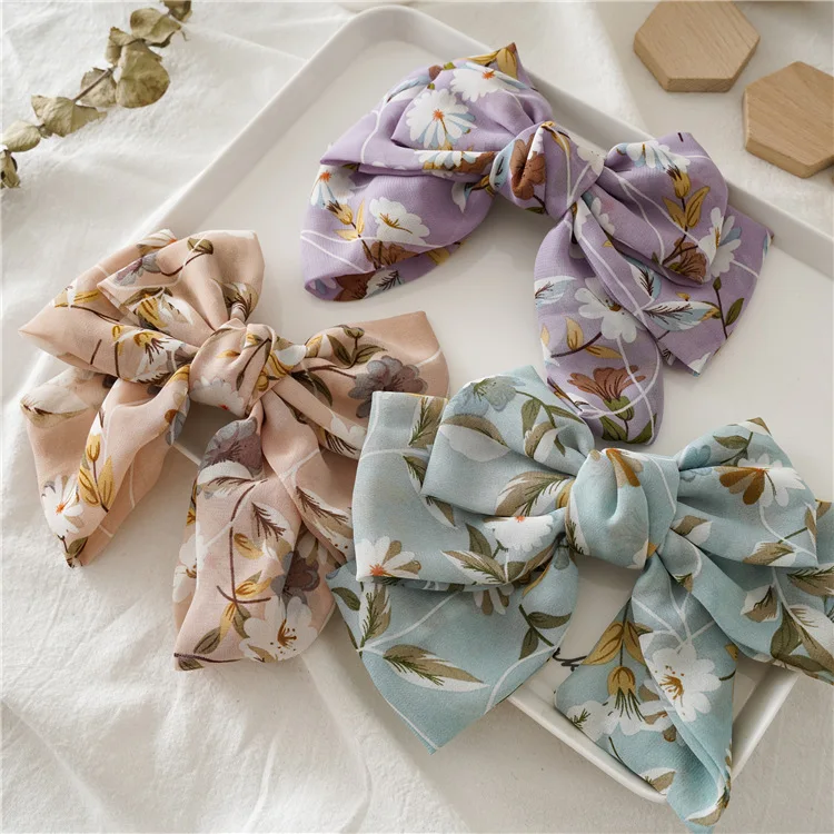 High Quality Hair Bow For Women ladies Hair Barrettes Bow Tie Hairpins Ties Hair Clips Printing Bows Clip Girl Hair Accessories
High Quality Hair Bow For Women ladies Hair Barrettes Bow Tie Hairpins Ties Hair Clips Printing Bows Clip Girl Hair Accessories