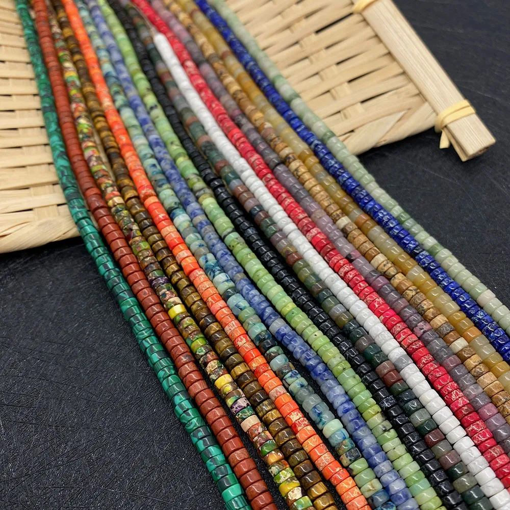 210 Pcs Natural Emperor Colorful Loose Beads King Stone Ladies Necklace Earrings Bracelet Jewelry Making DIY Spacer Beads 2x4 Mm
210 Pcs Natural Emperor Colorful Loose Beads King Stone Ladies Necklace Earrings Bracelet Jewelry Making DIY Spacer Beads 2x4 Mm