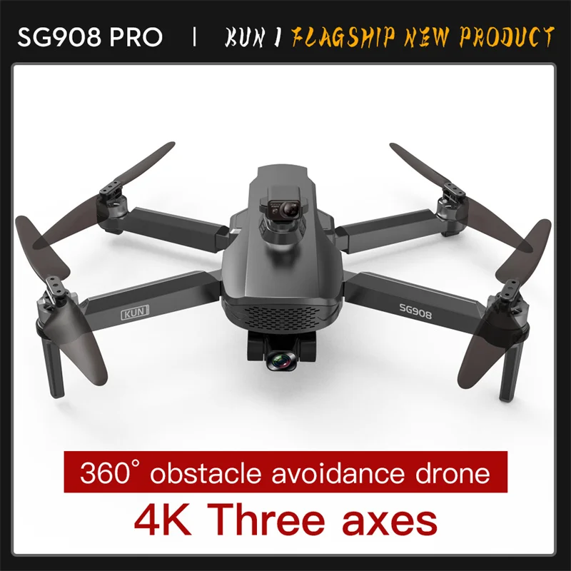 SG908 Pro Drone 3-Axis Gimbal 4K Camera 5G Wifi GPS FPV Profesional Dron 50X Foldable Quadcopter distance 1.2km vs SG906 Pro
SG908 Pro Drone 3-Axis Gimbal 4K Camera 5G Wifi GPS FPV Profesional Dron 50X Foldable Quadcopter distance 1.2km vs SG906 Pro