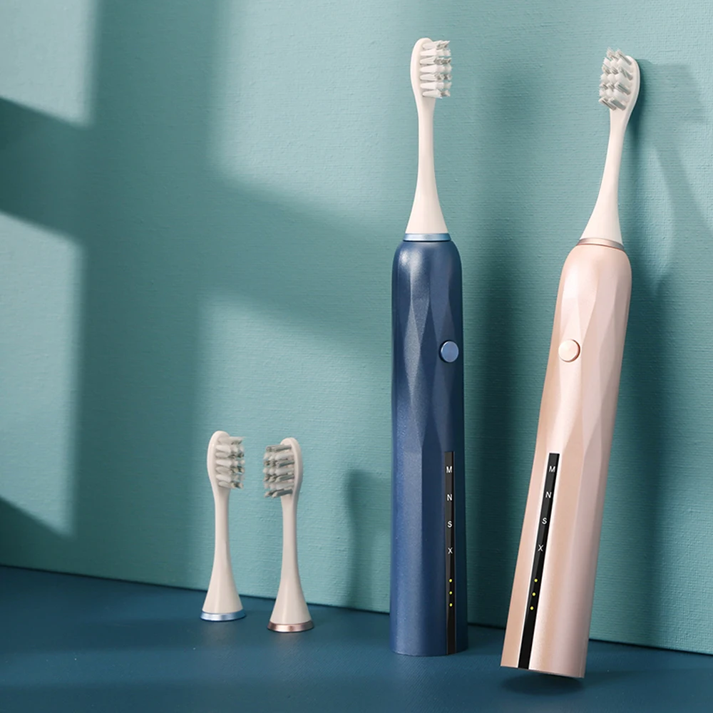 Ультразвуковая электрическая зубная щетка для взрослых, перезаряжаемая беспроводная водонепроницаемая Умная автоматическая зубная щетка... 
Ультразвуковая электрическая зубная щетка для взрослых, перезаряжаемая беспроводная водонепроницаемая Умная автоматическая зубная щетка...