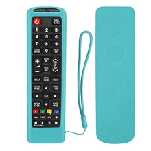 TV Remote Control Case With Anti-Fall Hapo Dustproof Protective Sheath Durable Silicone Soft Solid Home for Samsung AA59 Series