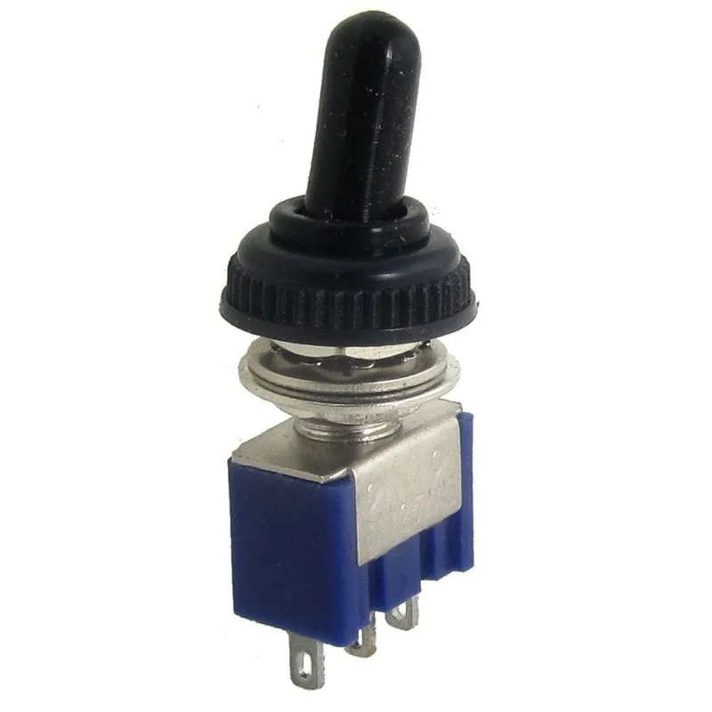 2 шт. AC 125V 6A ВКЛ./вкл. 2 положения SPDT 3 контакта Мини тумблер с водонепроницаемой загрузкой
2 шт. AC 125V 6A ВКЛ./вкл. 2 положения SPDT 3 контакта Мини тумблер с водонепроницаемой загрузкой
