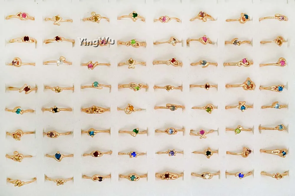 Yingwu 30Pcs Wholesale Fashion Jewelry Bulk Mixed Gold Plated Rhinestone Rings For Women
Yingwu 30Pcs Wholesale Fashion Jewelry Bulk Mixed Gold Plated Rhinestone Rings For Women