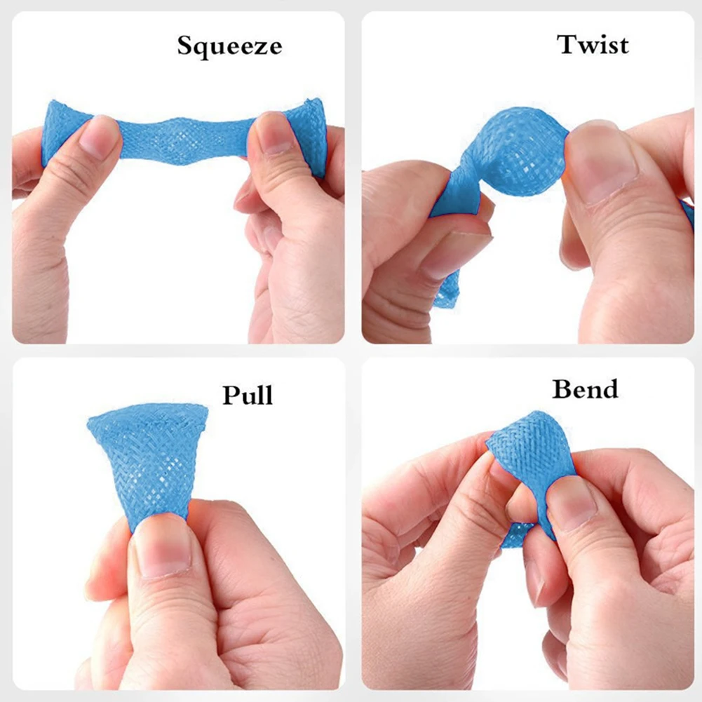 Sensory Toys Marbles Ball Autism ADHD Anxiety Therapy Toys Stress Relief Hand Fidget Toys Braided Mesh Easy Bend with Marble 
Sensory Toys Marbles Ball Autism ADHD Anxiety Therapy Toys Stress Relief Hand Fidget Toys Braided Mesh Easy Bend with Marble