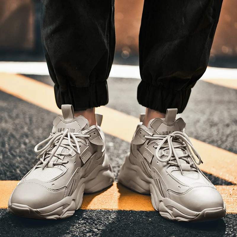 New chunky comfortable sneakers chunky jogging walking shoes man running shoes breathable mesh outdoor sneakers #1
New chunky comfortable sneakers chunky jogging walking shoes man running shoes breathable mesh outdoor sneakers #1