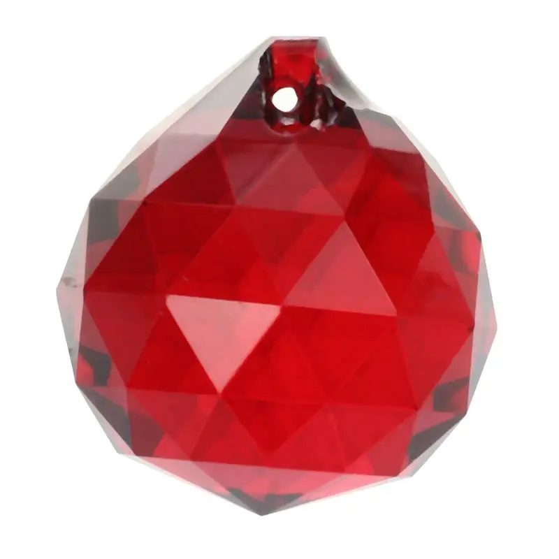 30mm Red Crystal Ball Prisms 
30mm Red Crystal Ball Prisms