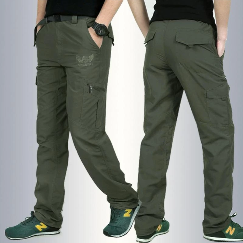 Summer quick-drying trousers for men's sports outdoor mountaineering trousers waterproof large size lightweight quick-drying pan
Summer quick-drying trousers for men's sports outdoor mountaineering trousers waterproof large size lightweight quick-drying pan