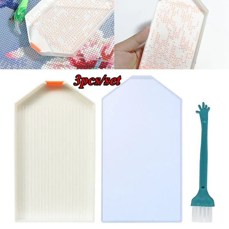 1PC Large Capacity Diamond Painting Tray With Cover 1Set Diamond Painting Drill Plate Cross Stitch Embroidery Accessories
1PC Large Capacity Diamond Painting Tray With Cover 1Set Diamond Painting Drill Plate Cross Stitch Embroidery Accessories