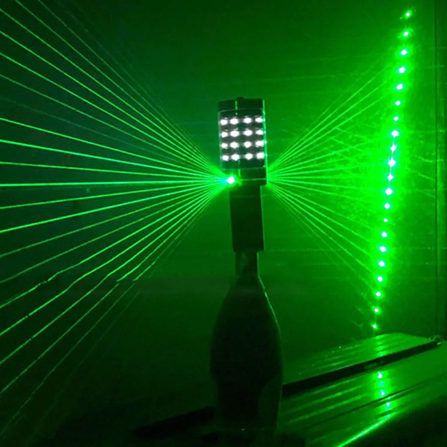 Светодиодный флеш-накопитель с 2 шт. лазерный проектор светильник бутылки