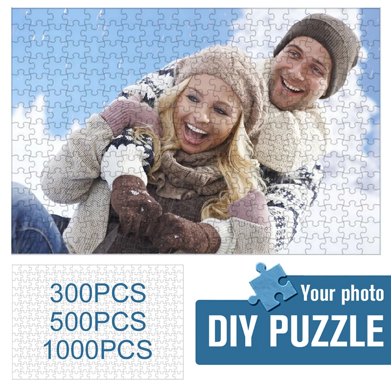 Custom Personalized Wooden Jigsaw Puzzle 300/500/1000 Pieces from Photo Customized Puzzle for Adult and Kids Family
Custom Personalized Wooden Jigsaw Puzzle 300/500/1000 Pieces from Photo Customized Puzzle for Adult and Kids Family
