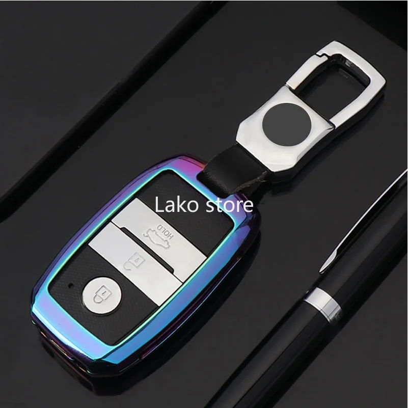 Reliable Aluminium Alloy Car Key Cover Case for KIA K3 K4 K5 Optima Kxcross Kx1 Sorento Sportage R Key Case for Car BLACK
Reliable Aluminium Alloy Car Key Cover Case for KIA K3 K4 K5 Optima Kxcross Kx1 Sorento Sportage R Key Case for Car BLACK