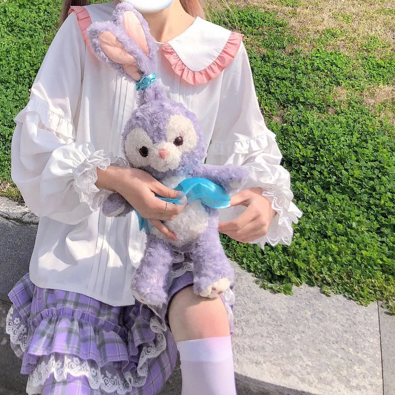 Doll Collar Ruffle Shirt Top Women 2021 Spring New Sweet Cute Girl Blouse Kawaii Women'S Clothing Long Sleeve Solid Color Shirts
Doll Collar Ruffle Shirt Top Women 2021 Spring New Sweet Cute Girl Blouse Kawaii Women'S Clothing Long Sleeve Solid Color Shirts