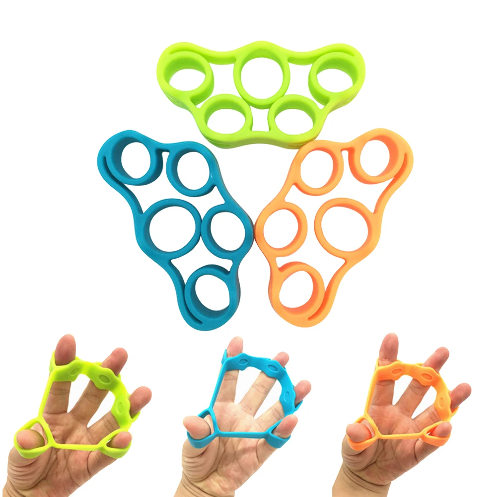 3PCS Finger Gripper Silicone Hand Gripper Resistance Band Hand Grip Wrist Stretcher Finger Expander Strength Trainer Exercise
3PCS Finger Gripper Silicone Hand Gripper Resistance Band Hand Grip Wrist Stretcher Finger Expander Strength Trainer Exercise