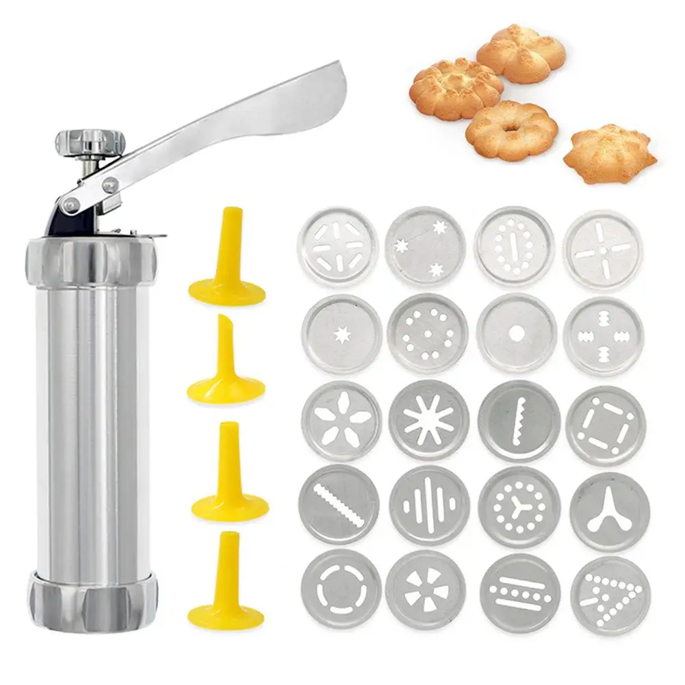 Cookie Press Set Easy To Use Cookie Presses And Accessories Easy To Clean Safe To Have Contact With Dough And Durable DIY Press
Cookie Press Set Easy To Use Cookie Presses And Accessories Easy To Clean Safe To Have Contact With Dough And Durable DIY Press