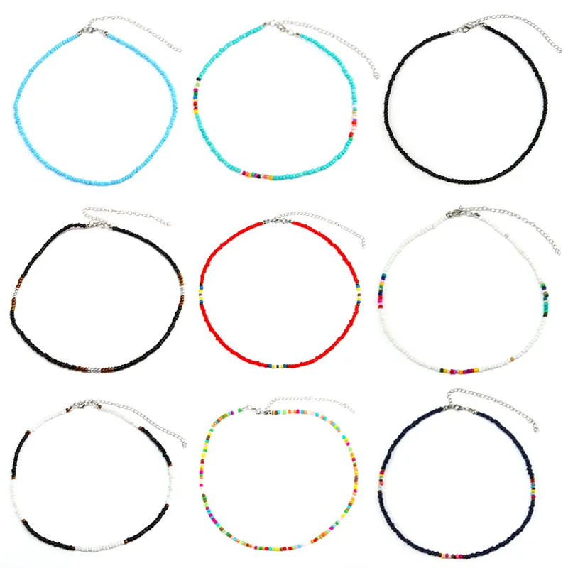 Bohemian Clavicle Chain Female Beads Choker Necklace for Women Girl Lady Gifts Fashion Jewelry
Bohemian Clavicle Chain Female Beads Choker Necklace for Women Girl Lady Gifts Fashion Jewelry