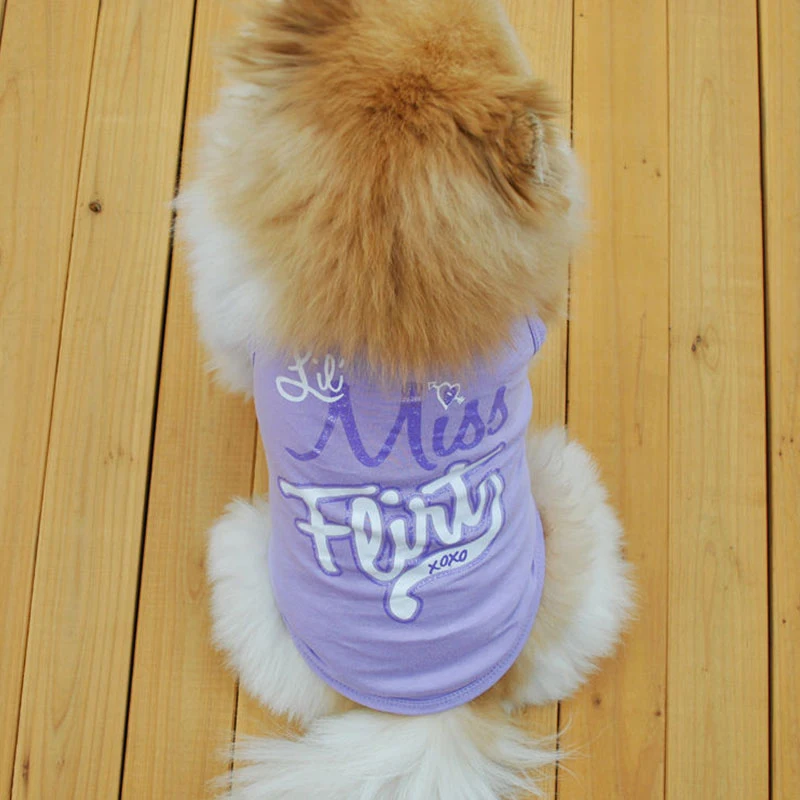Summer Dog Vest Short Sleeve O Neck Shirt Clothes Pet Cat Puppy Cotton Coat For Small Medium Dogs Chihuahua Bulldog Costumes 
Summer Dog Vest Short Sleeve O Neck Shirt Clothes Pet Cat Puppy Cotton Coat For Small Medium Dogs Chihuahua Bulldog Costumes
