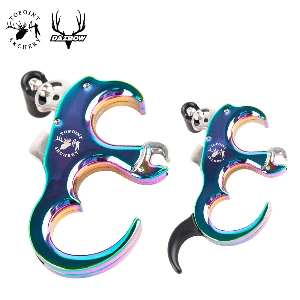 Topoint TP420 Archery 3 Or 4 Fingers Adjustable Aluminum Release Aid Automatic Bow Caliper Release For Target Compound Bows
Topoint TP420 Archery 3 Or 4 Fingers Adjustable Aluminum Release Aid Automatic Bow Caliper Release For Target Compound Bows